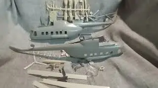 Сборная модель вертолета Ми 8. СССР .