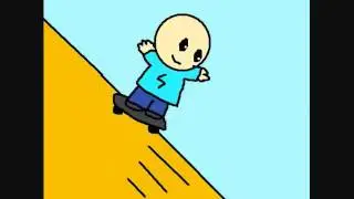 RibCartoons: Desert Skating