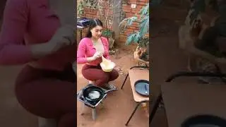 Hot girl cooking #shorts