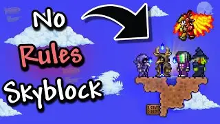 I Hosted a Skyblock Terraria Server With No Rules...
