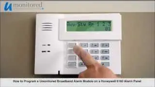 Honeywell | Program a Broadband Alarm Module