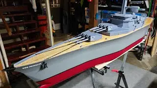 Fully 3d printed battleship rebuild