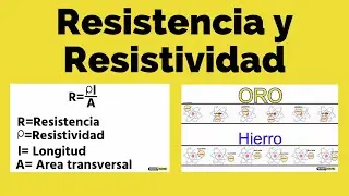 Cual es la diferencia entre resistencia y resistividad