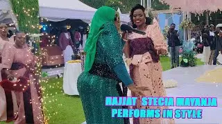STECIA MAYANJA PERFORMS AT AN INTRODUCTION CELEMONY