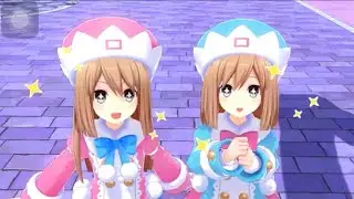Rom and Ram are both so precious~! (Neptunia Sisters Vs Sisters).