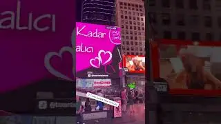 Ürün çekimlerimiz Times meydanında ! 🇹🇷