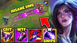 THE MOST BROKEN SNIPER KAISA BUILD I'VE EVER DONE! (ONE SHOT ACROSS MAP)