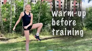 warm-up before training / easy level / Look and repeat