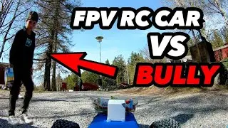 Delivering Candy With FPV RC Car but Bully Kid has other Idea!