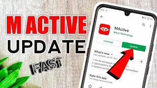 How To Update M Active Watch 6 App - In 2 Mins 🔥🔥🔥