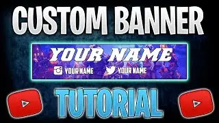 How To Make A YouTube Banner WITHOUT Photoshop! (Pixlr Tutorial) Make A YouTube Banner FREE!(Update)