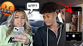 PUTTING MY GF’S BESTFRIEND AS MY LOCKSCREEN!! *PRANK*