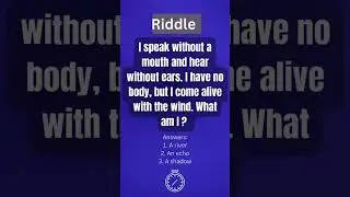 Only genius can answer to this Riddle 💯  #youtubeshorts #shorts #riddles
