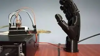 Prótesis Míoeléctrica - Prueba con servomotor