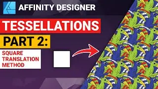 Affinity Designer | Tessellations Part 2: Square Translation