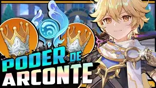 É ASSIM QUE SE USA O MINI ARCONTE! - Guia Build Viajante Hydro (2 Coroas) | Genshin Impact