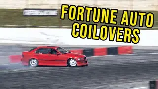 First Drifts on Fortune Auto Coilovers! Cosmic Drift Weekend