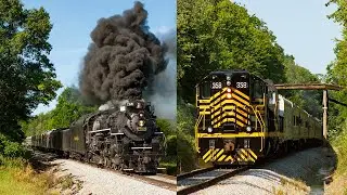 EMD Fan's Dream inside a Big Steam Trip: NKP 765 Tri-State Excursion