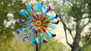 Colorful Cones Wind Spinner
