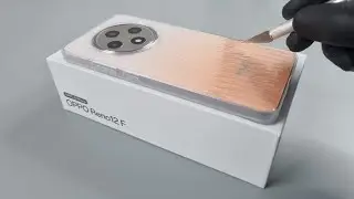Oppo Reno 12F (Amber Orange) 8/256 - UNBOXING ASMR #asmr