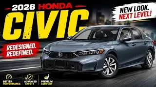 Honda Civic 2026 – Official First Look at the Next Generation Sedan!