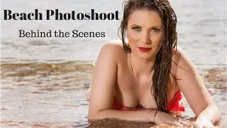 Swimsuit & Portrait Photoshoot at the Beach - BTS