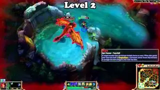 [LOL] Zyra Level 2/3 Solo Dragon Preseason 5