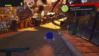 Sonic Forces - Modern Sonic Sunset Heights Gameplay