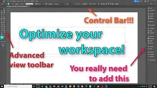 Optimize the Workspace in Adobe Illustrator