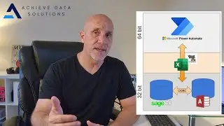 Power Automate Tutorial - Calling Excel VBA to connect to a 32 bit ODBC Datasource