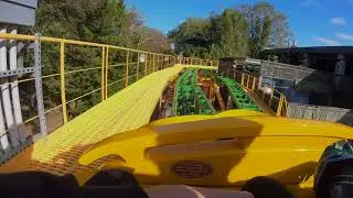 Cheetah Hunt Front Row 4k 60fps UHD POV Busch Gardens Tampa Bay