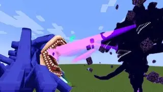 Shin Sonic Tapes Vs New Wither Storm in Minecraft PE !!!