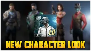1.0 UPDATE : NEW CHARACTER LOOK IN PUBG MOBILE !!
