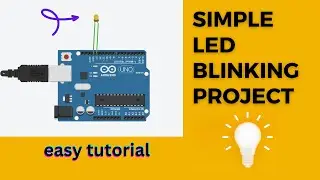 Arduino Blinking LED Tutorial in the most easiest way🔥😱
