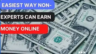 Easiest Way Non-Experts Can Earn Money Online