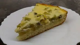 Пирог с киви и бананами