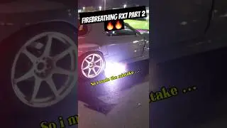 FIREBREATHING RX7 part 2 #shorts #rx7