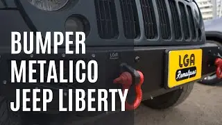 Bumpers Metalicos para OFF ROAD en Jeep Liberty