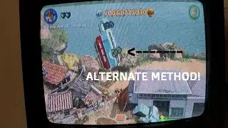 Lego Indiana Jones 2 - Flying Bus Glitch - Alternate Method