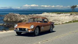 Every Ferrari on the Pebble Beach Ferrari Tour 2024 | 250 GTO, Monza SP3, F60 America, 166 MM & MORE