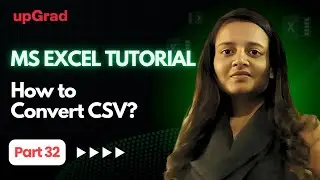 Excel For Fresher Part 32 | How To Convert CSV To Excel | Data Cleaning Techniques | Power Query