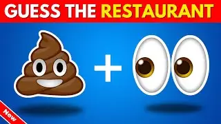 Guess The Fast Food Restaurant in 3 Seconds! ⏳ (IMPOSSIBLE) 🍔🍕 KFC, McDonald’s
