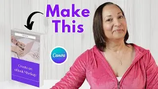 How to CREATE an eBook COVER in Canva | 2024 Tutorial