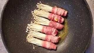 RECIPE FOR KOREAN MUSHROOM MEAT ROLLS