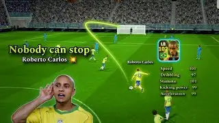 Nobody can stop Roberto Carlos - 102 in efootball mobile #efootball #efootball2024