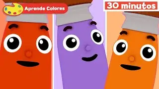 Aprender Colores en Español | Pity el Pincel | Todos los colores para niños | Mi Primera Universidad