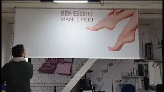 Tenda a Rullo con stampa personalizzata - Montaggio e Caratteristiche