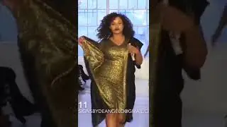 Plus Size Super model works the  catwalk