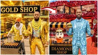 FRANKLIN'S GOLD SHOP VS DIAMOND SHOP - INDIAN BIKE DRIVING 3D | GTA 5