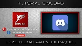 TUTORIAL DISCORD | COMO DESATIVAR AS NOTIFICAÇÕES DE SERVIDOR NO DISCORD | HD 1080p